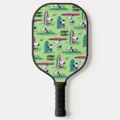 Raquette De Pickleball cacahuètes | Snoopy Ocean High Tide Motif (Recto)