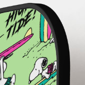 Raquette De Pickleball cacahuètes | Snoopy Ocean High Tide Motif (Détail gauche)