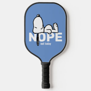 Raquette De Pickleball cacahuètes   Snoopy Pas aujourd'hui