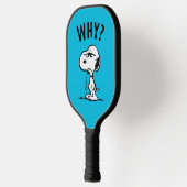 Raquette De Pickleball cacahuètes | Snoopy Se Demande Pourquoi ? (Gauche)