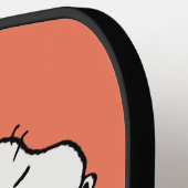 Raquette De Pickleball cacahuètes | Snoopy You Say Lazy Dog Like It's Bad (Détail gauche)