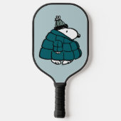 Raquette De Pickleball cacahuètes | Veste Snoopy Winter Puffer (Verso)