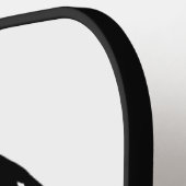 Raquette De Pickleball cacahuètes | Visage Snoopy | Ajouter Votre Nom (Détail gauche)