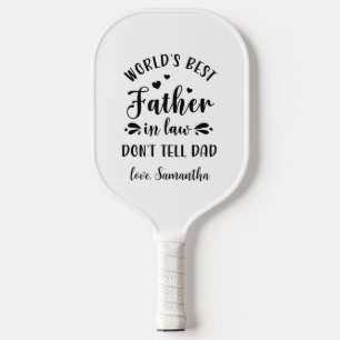 Raquette De Pickleball cadeau de fête des pères de meilleur père en droit