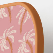 Raquette De Pickleball Cadeau de vacances Boho Palm Nom personnalisé (Détail gauche)