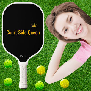 Raquette De Pickleball Cadeau personnalisé de reine de terrain de pickleb