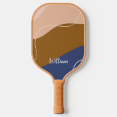 Raquette De Pickleball Cadeau Personnalisé Nom Monogramme Pour Les Meille (Recto)