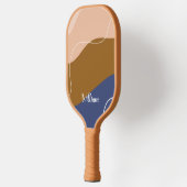 Raquette De Pickleball Cadeau Personnalisé Nom Monogramme Pour Les Meille (Gauche)