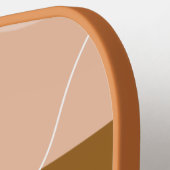 Raquette De Pickleball Cadeau Personnalisé Nom Monogramme Pour Les Meille (Détail gauche)