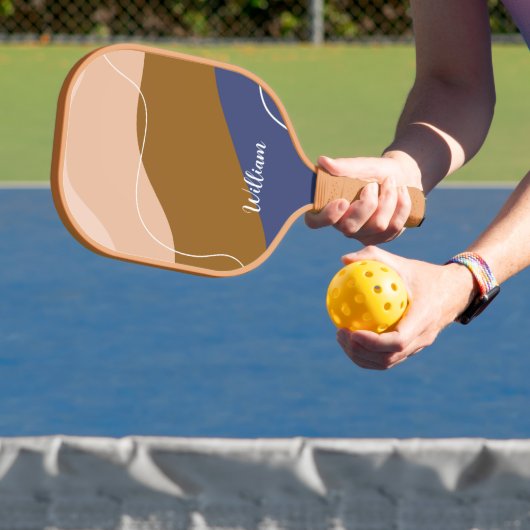 Raquette De Pickleball Cadeau Personnalisé Nom Monogramme Pour Les Meille (Insitu)