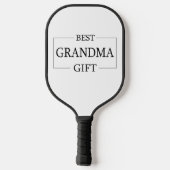 Raquette De Pickleball Cadeau personnalisé pour grand-mère anniversaire (Verso)