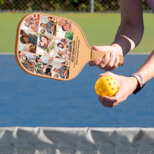 Raquette De Pickleball Cadeau Pour Meilleure Maman Toujours Famille Photo (Insitu)