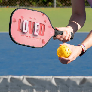 Raquette De Pickleball Cadeaux de la Saint-Valentin de SlipperyJoe's ton