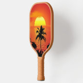 Raquette De Pickleball Cadre Sun Red Tropics Palm Beach (Gauche)