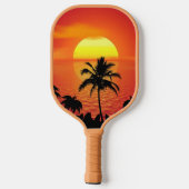 Raquette De Pickleball Cadre Sun Red Tropics Palm Beach (Verso)
