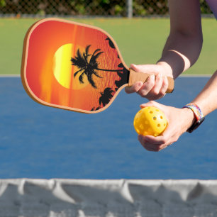 Raquette De Pickleball Cadre Sun Red Tropics Palm Beach