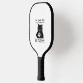 Raquette De Pickleball Café En Chat Noir Vous Sentez Comme Un Drame Et Un (Gauche)