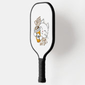 Raquette De Pickleball Café Et Chats, Café, Chat, Chats, Chaton (Gauche)