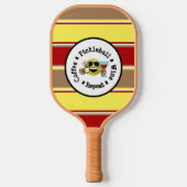 Raquette De Pickleball Café, Pickleball, Vin, Pickleball Répéter Addict (Recto)