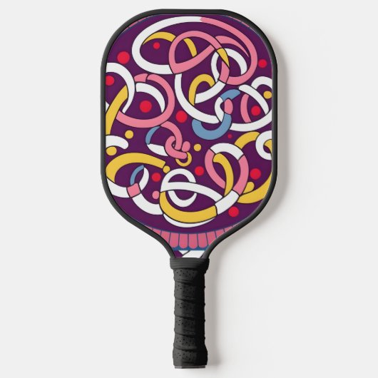 Raquette De Pickleball calligraphie arabe. (Recto)