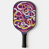 Raquette De Pickleball calligraphie arabe. (Verso)