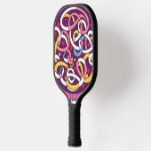 Raquette De Pickleball calligraphie arabe. (Gauche)