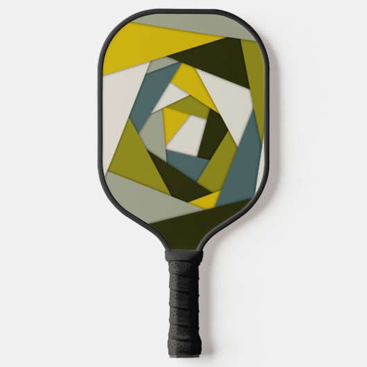 Raquette De Pickleball Calques géométriques (Recto)