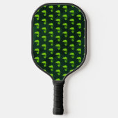 Raquette De Pickleball Caméléon mignon vert (Verso)