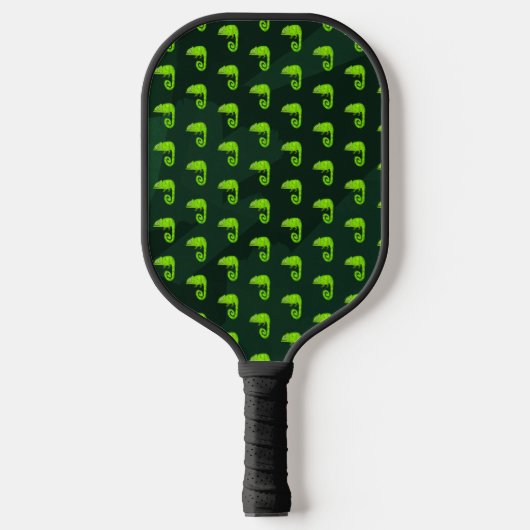 Raquette De Pickleball Caméléon vert mignon (Recto)