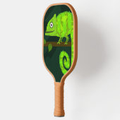 Raquette De Pickleball Caméléon vert mignon (Gauche)