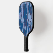 Raquette De Pickleball Camo bleu Motif militaire Camouflage bleu (Gauche)