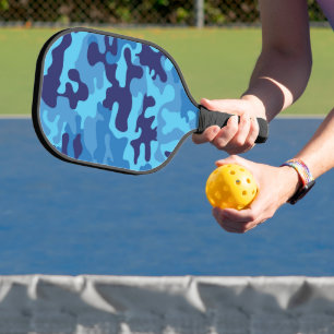 Raquette De Pickleball Camouflage bleu