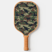 Raquette De Pickleball Camouflage de fond de vallée (Recto)