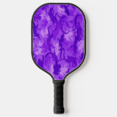 Raquette De Pickleball Camouflage de reptile pourpre (Recto)
