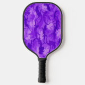 Raquette De Pickleball Camouflage de reptile pourpre (Verso)