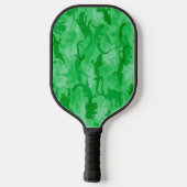 Raquette De Pickleball Camouflage de reptile vert (Verso)