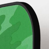 Raquette De Pickleball Camouflage vert (Détail gauche)