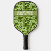 Raquette De Pickleball Camouflage vert de l'armée personnalisée (Recto)