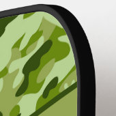 Raquette De Pickleball Camouflage vert de l'armée personnalisée (Détail gauche)