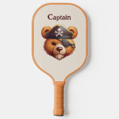Raquette De Pickleball Capitaine Bear (Verso)