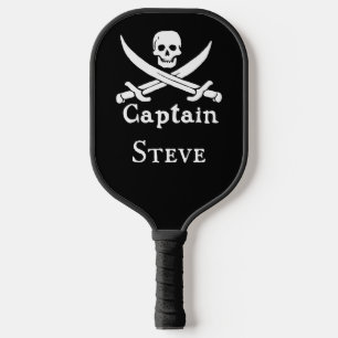 Raquette De Pickleball Capitaine pirate personnalisée