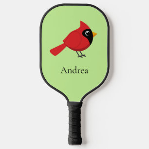 Raquette De Pickleball Cardinal Rouge Cardinal Cardinal aux Fleurs