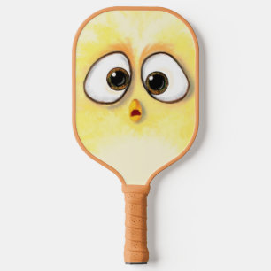 Raquette De Pickleball Caricature amusante de pickleball de poulet gros t