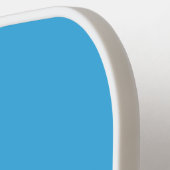 Raquette De Pickleball Caricature de dinosaure de triceratops vert mignon (Détail gauche)