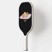 Raquette De Pickleball Caricature de Macaron (Gauche)