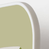 Raquette De Pickleball Caricature de noix de coco kawaii joyeux (Détail gauche)