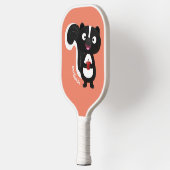 Raquette De Pickleball Caricature de skunk jote happy (Gauche)