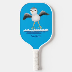 Raquette De Pickleball Caricature en bécasseau mignon