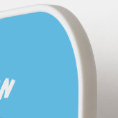 Raquette De Pickleball Caricature joli et souriant de pastèque (Détail gauche)