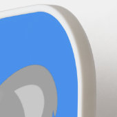 Raquette De Pickleball Caricature joyeux koala agitant (Détail gauche)